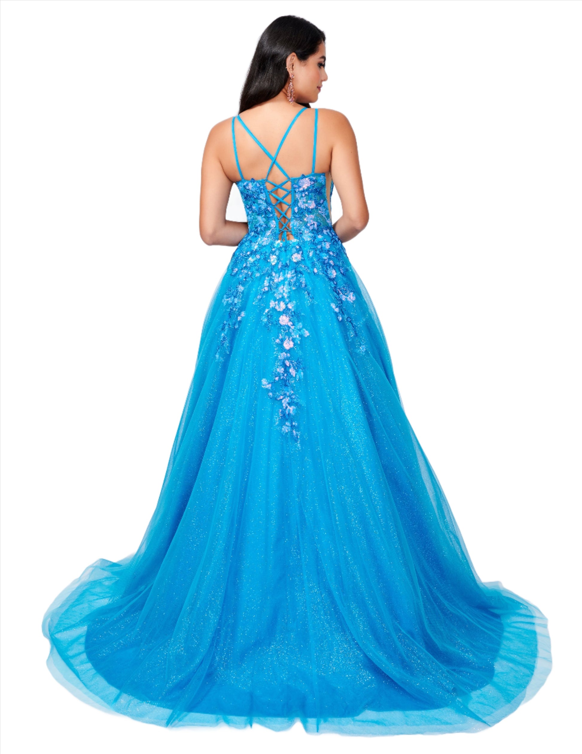 <p data-mce-fragment="1">Expertly crafted with sequin lace and a corset bodice, the Nina Canacci 3263 Prom Dress is a stunning choice for formal events. Its shimmering A-line silhouette and sheer details add a touch of elegance. Elevate your style with this timeless ball gown.</p> <p data-mce-fragment="1">Sizes: 0-14</p> <p data-mce-fragment="1">Colors: Purple, Turquoise</p>