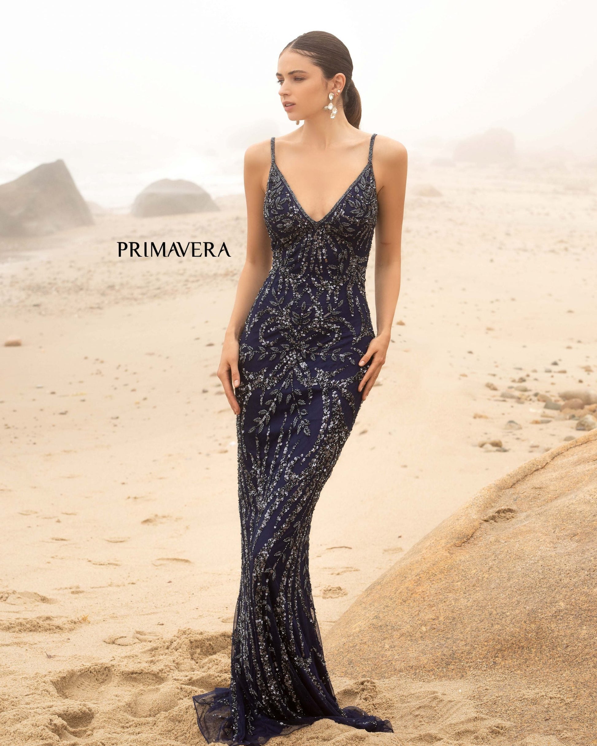 Primavera Couture 3793 This is a fully sequined long fitted Evening Gown with a V Neckline and a Sweeping Train.  This dress is an excellent choice for your special evening event such as prom or pageant.   Available colors:  PURPLE,NEON LILAC,BLACK,NEON CORAL,BRIGHT BLUE,IVORY,MIDNIGHT,ROSE,EMERALD,ROYAL BLUE,BLUE,RED,MINT,BABY PINK,NEON PINK,SAGE GREEN Available sizes:  000, 00, 0, 2, 4, 6, 8, 10, 12, 14, 16, 18