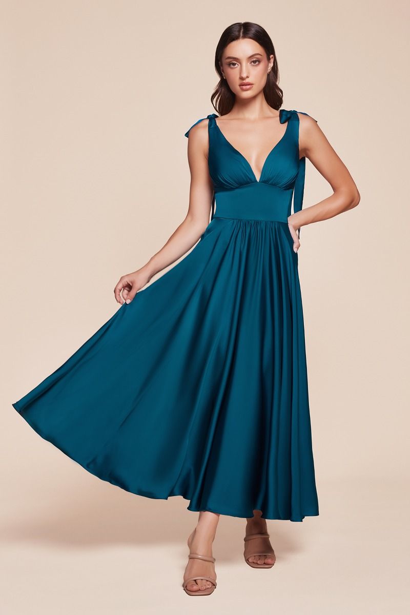 Ladivine-7499_french-navy_bridesmaids-dress-front