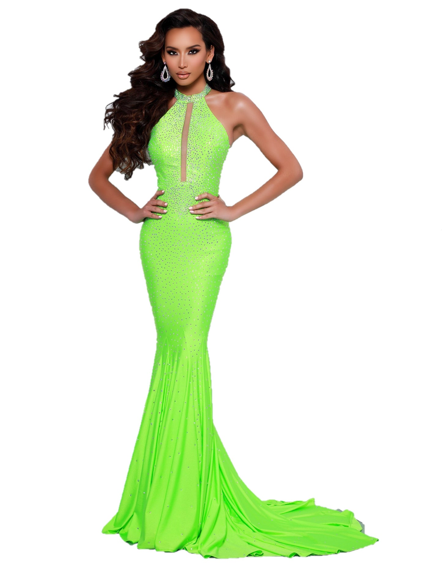 Johnathan Kayne 2037 Prom Dress - 00 / Lime - 11