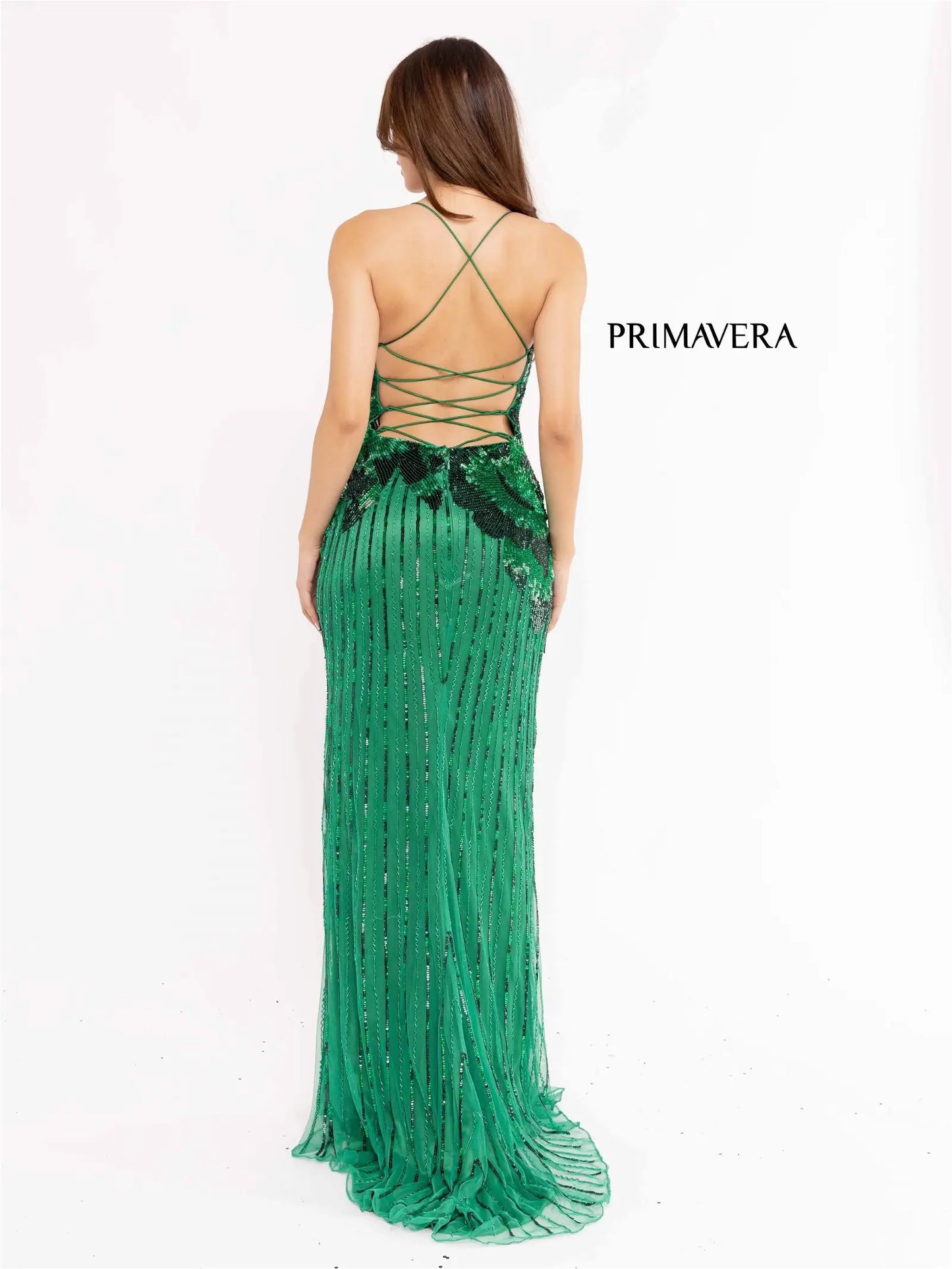 Primavera Couture 3961 Prom Dress Long beaded dress