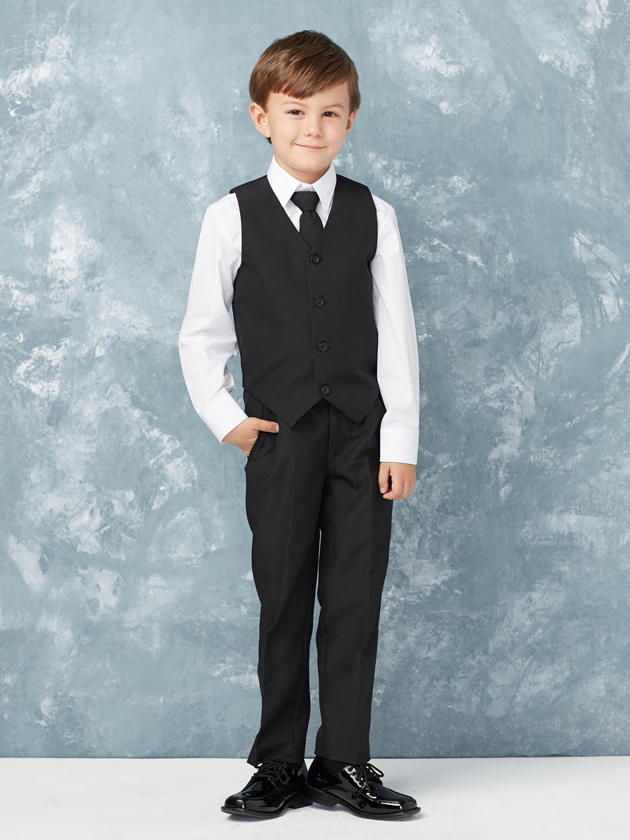 Boy's 5 Piece SLIM FIT Tuxedo Set - Choose Your Color & Size 4020