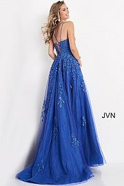 Jovani 06644 Long Lace Ball Gown Prom Dress Corset Sheer Pageant Gown