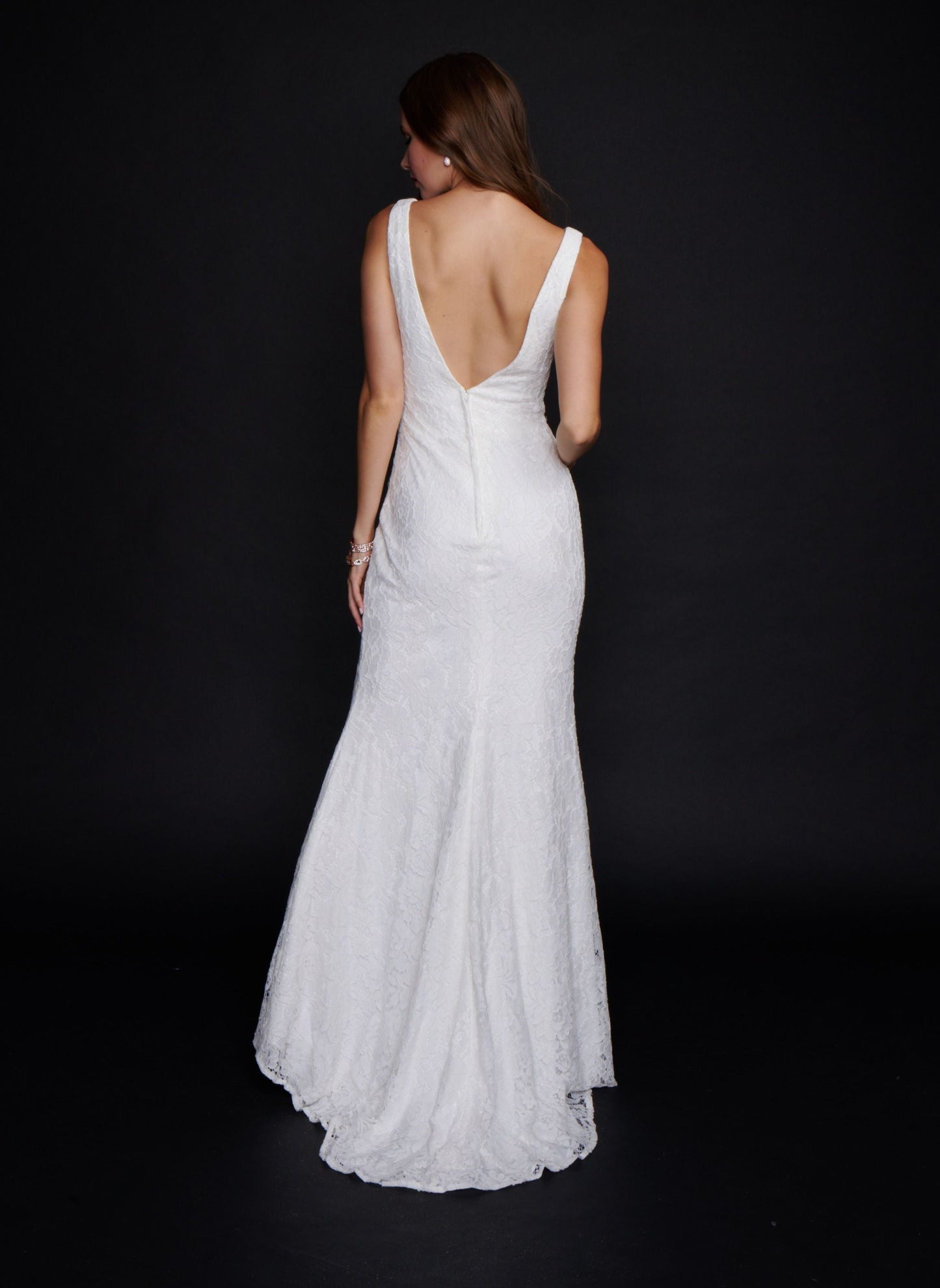 Nina-Canacci-2229-Ivory-Prom-Dress-back-V-neckline-lace-column-dress